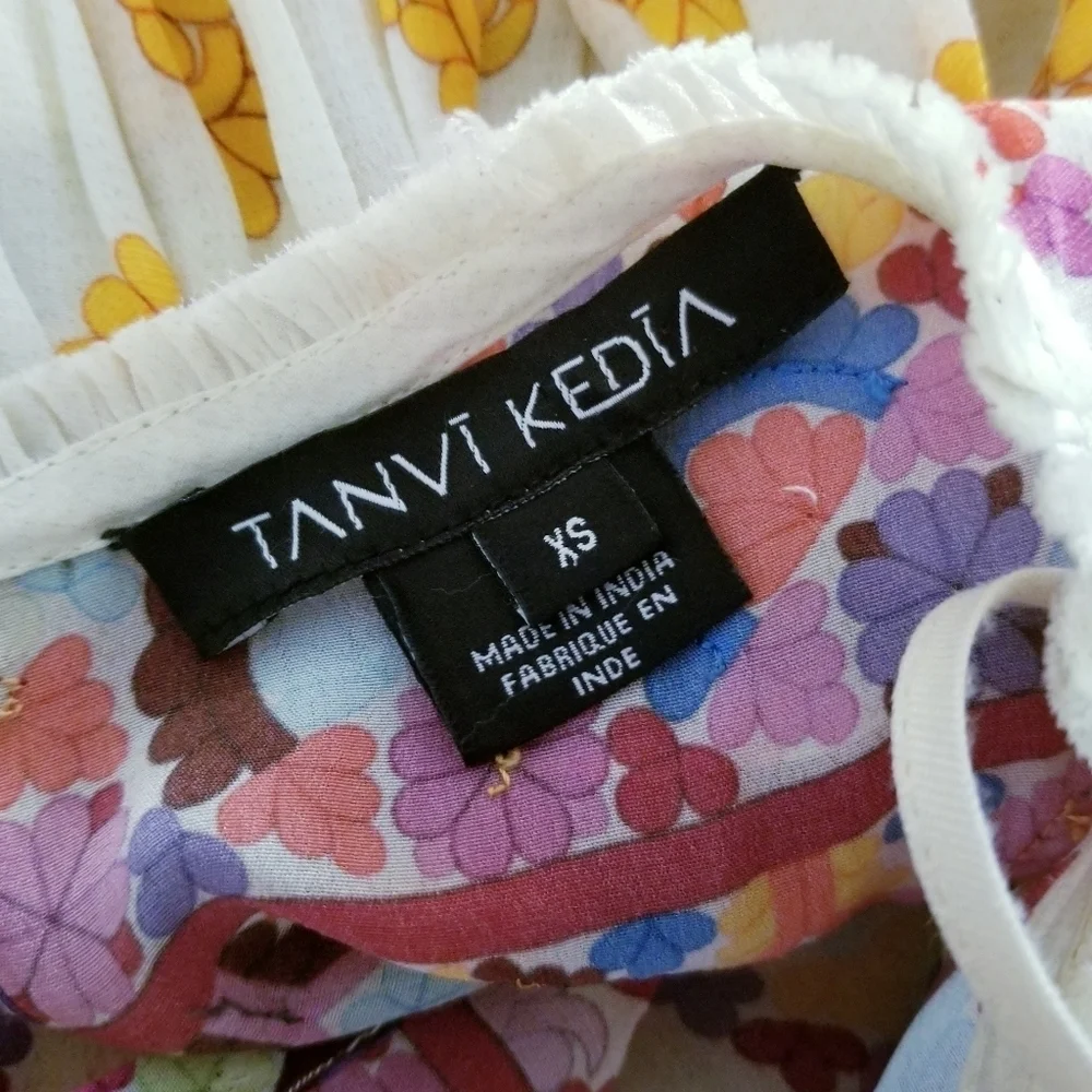 Anthropologie by Tanvi Kedia Narcisa Caltha Swing Dress XS - Picture 16 of 16